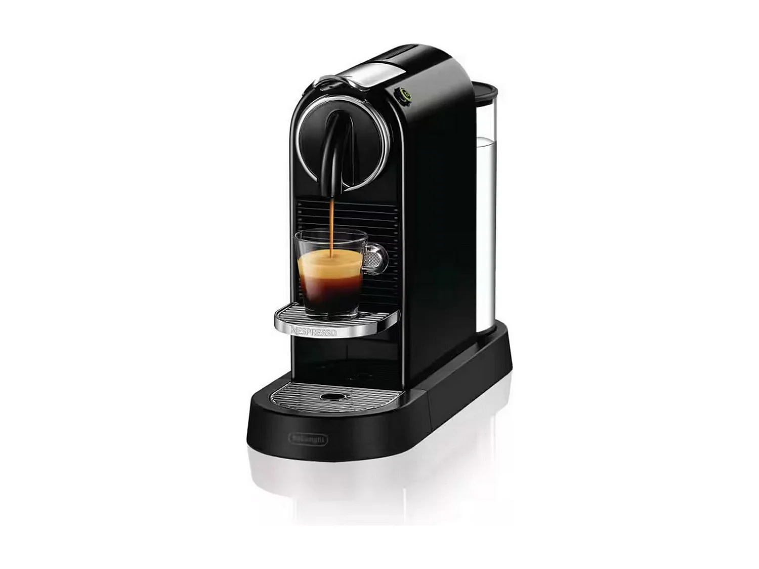 Nespresso Kaffeemaschine DeLonghi EN167.B CitiZ Schwarz, 19 Bar, Thermoblock 25s, Wassertank 1L, Personalisierbar