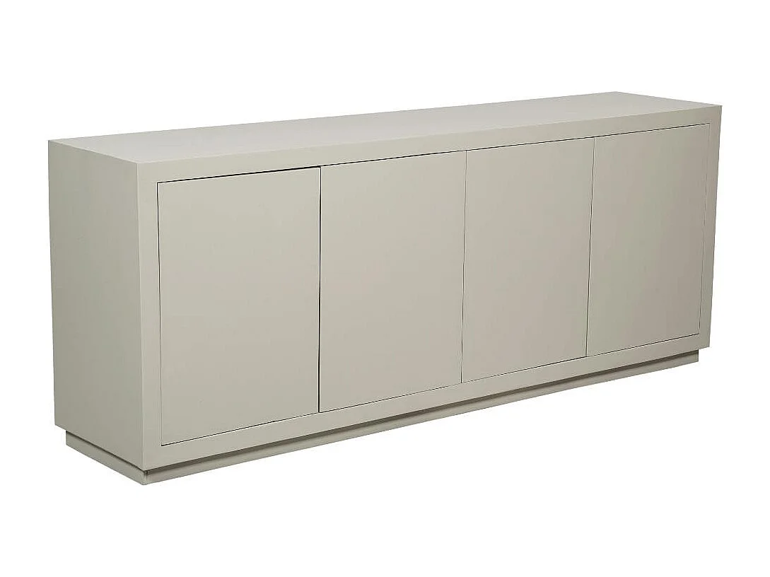 Buffet bois sable 4 portes style minimaliste MONTARO