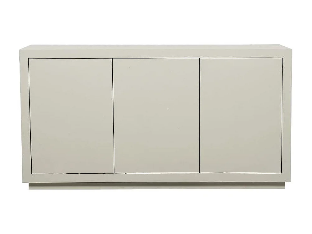 Buffet bois sable 3 portes style minimaliste MONTARO