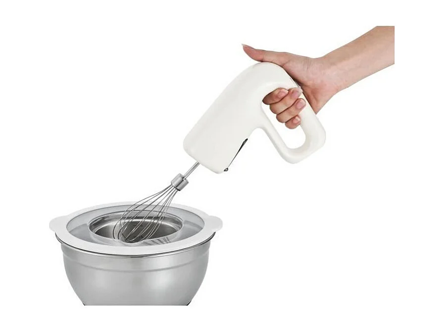 Set de 3 saladiers inox Arthur Martin 16-24 cm avec couvercles hermétiques et fond silicone antidérapant