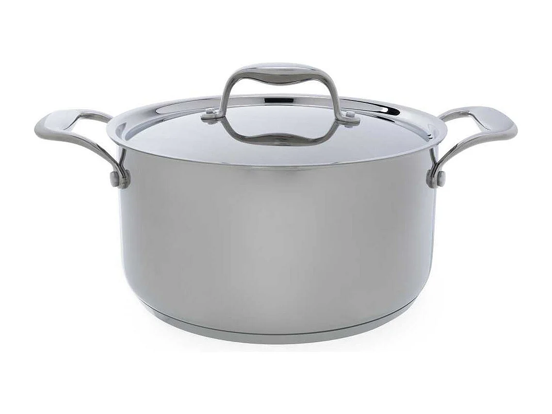 Edelstahltopf COSY & TRENDY Classic 20 cm - 3,14 L, für alle Herdarten inklusive Induktion, Deckel mit Dampfaustritt, kapselboden aus Aluminium