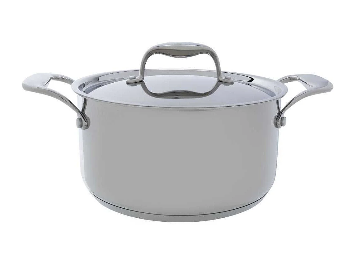 Edelstahltopf 18 cm 2,07 L Cosy & Trendy Classic, für alle Herdarten einschließlich Induktion, mit kapselgebundenem Aluminium-Boden