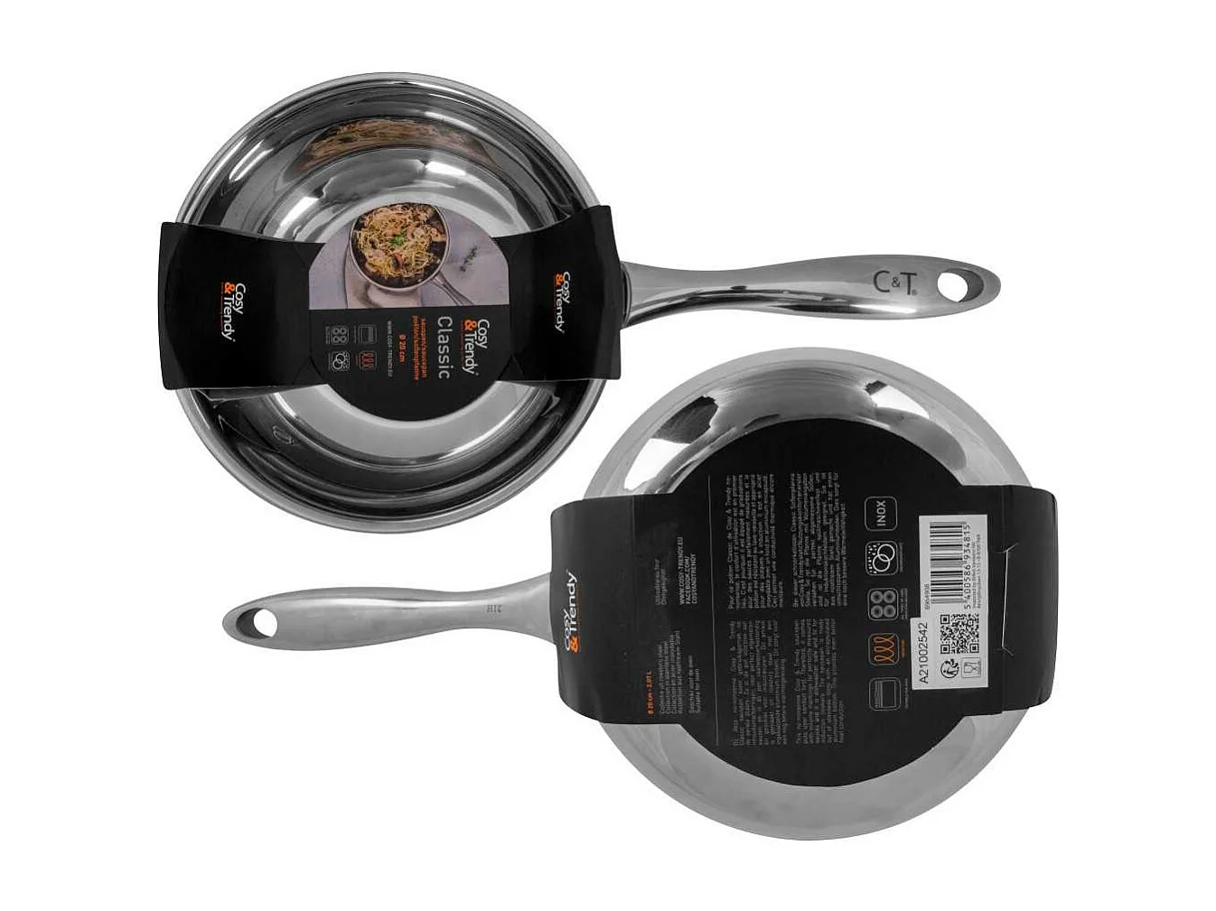 Casserole - COSY & TRENDY - CLASSIC - Acier inoxydable - Ø20 cm - 2,7 L - Tous feux dont induction