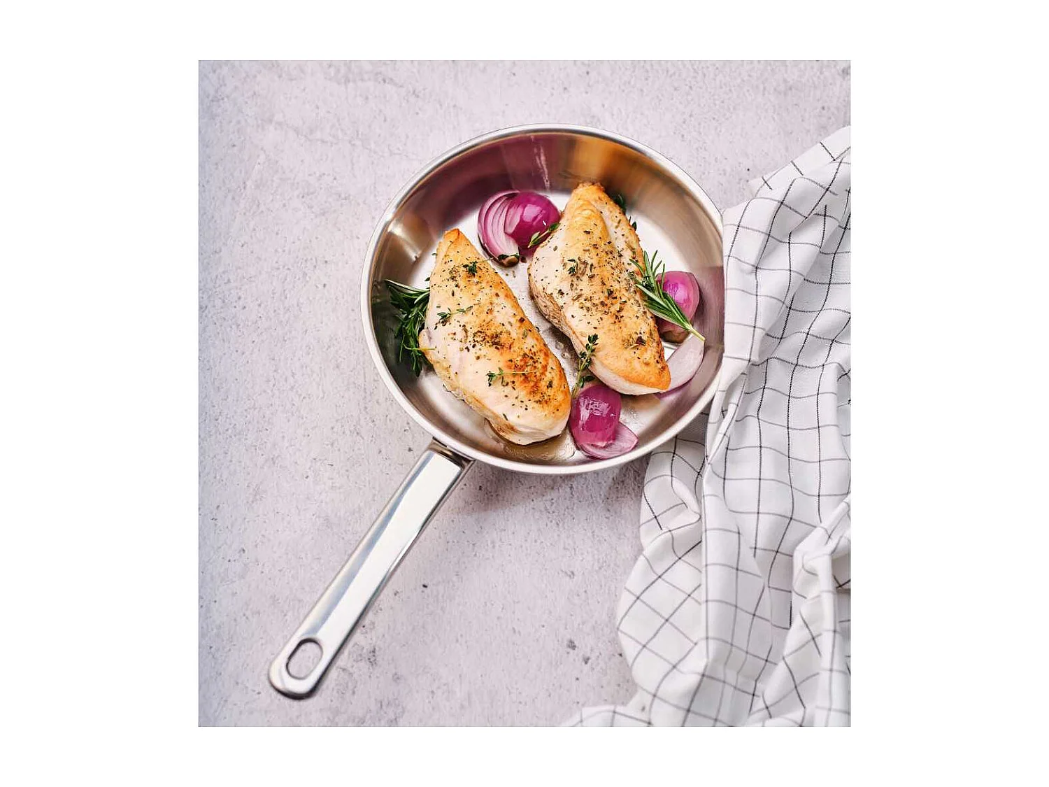 Poele - COSY & TRENDY - DAILY - Acier inoxydable - Ø20 cm - Tous feux dont induction