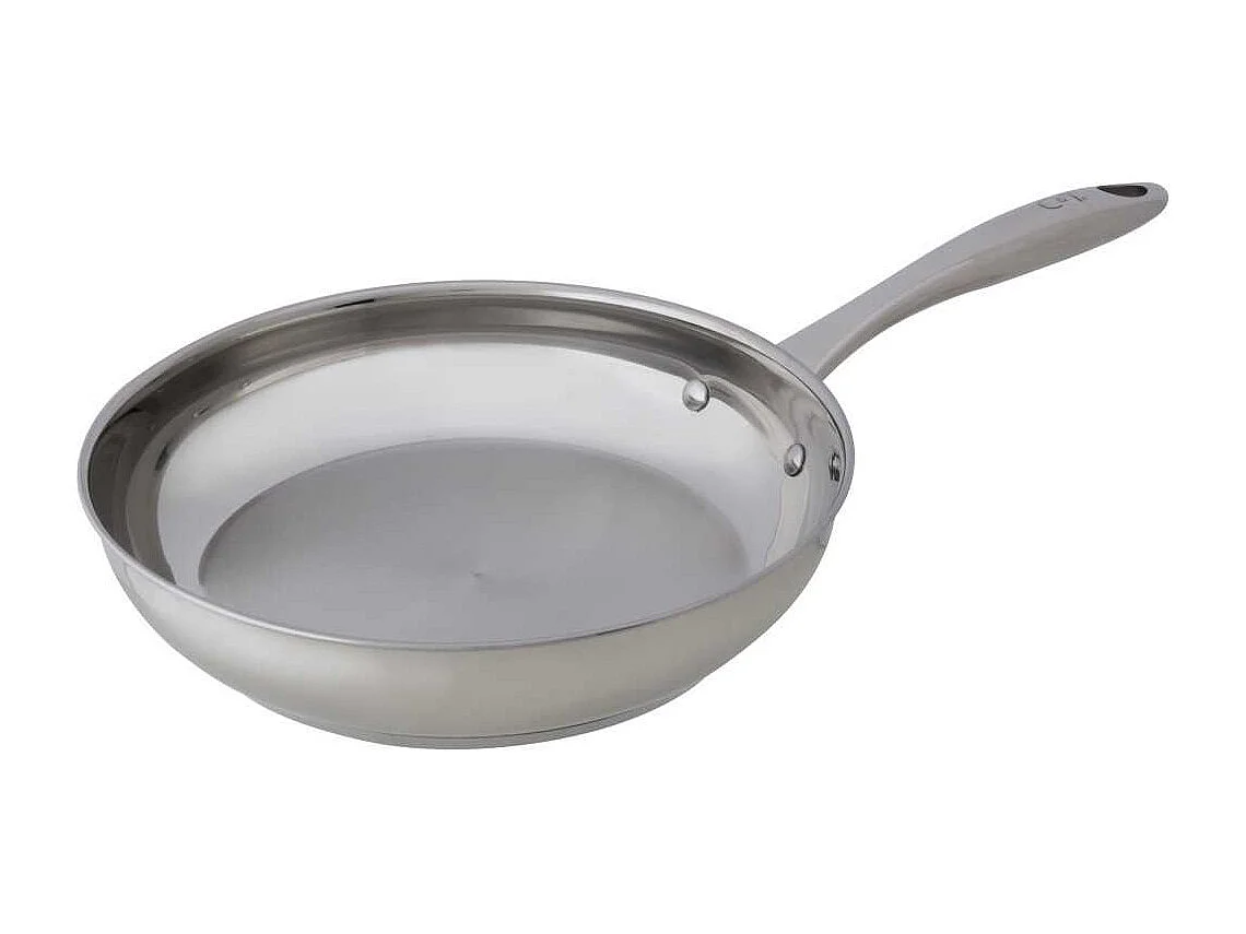 Cosy & Trendy 2803315 Poele a frire en Acier inoxydable-D 28 cm-Tous feux dont induction