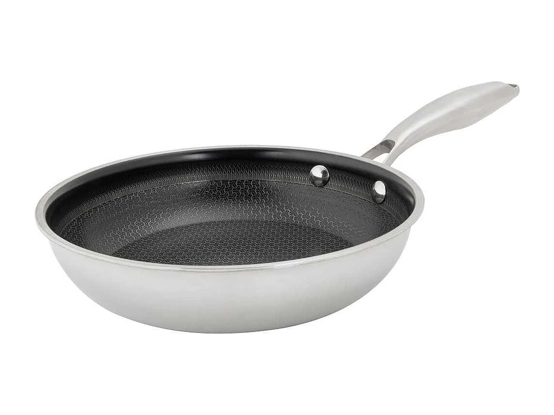 Poele - COSY & TRENDY - HEXAPRO - Acier inoxydable - Ø20 cm - Anti-adhésive - Tous feux dont induction