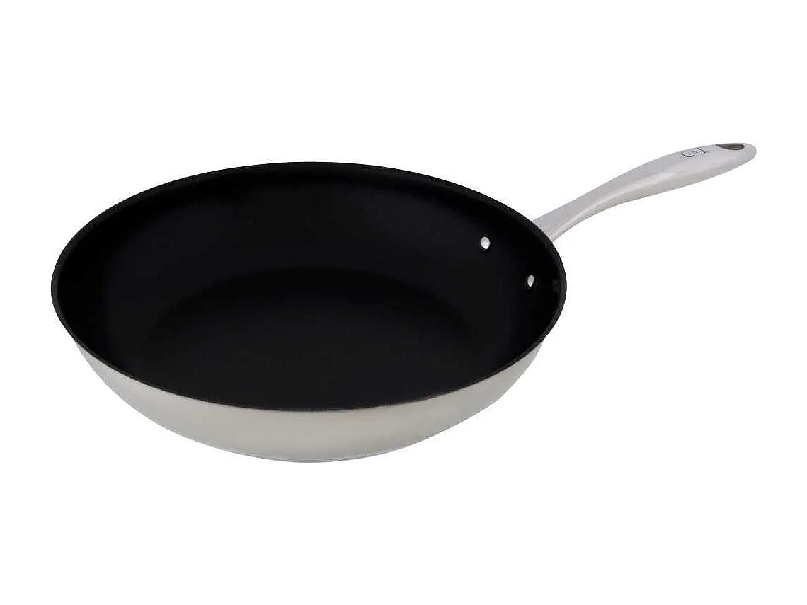 Poele - COSY & TRENDY - CLASSIC - Acier inoxydable - Ø28 cm - Anti-adhésive - Tous feux dont induction