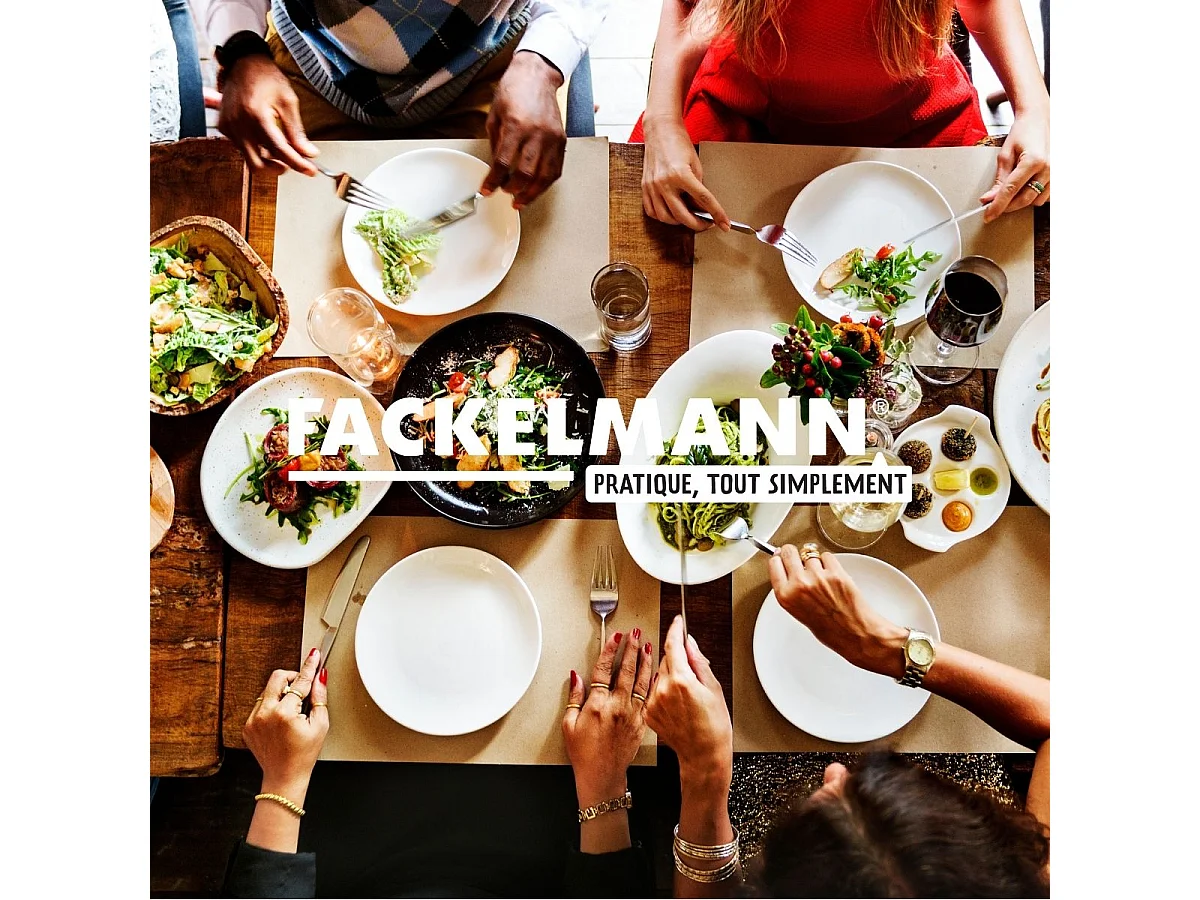 Fackelmann Geneva Kochgeschirr-Set 3 Edelstahlpfannen 18/8 (20-28 cm) + 6 Edelstahl-Utensilien Für Alle Herdarten Induktion