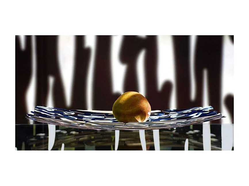 BARK, centre de table en acier chromé, Alessi