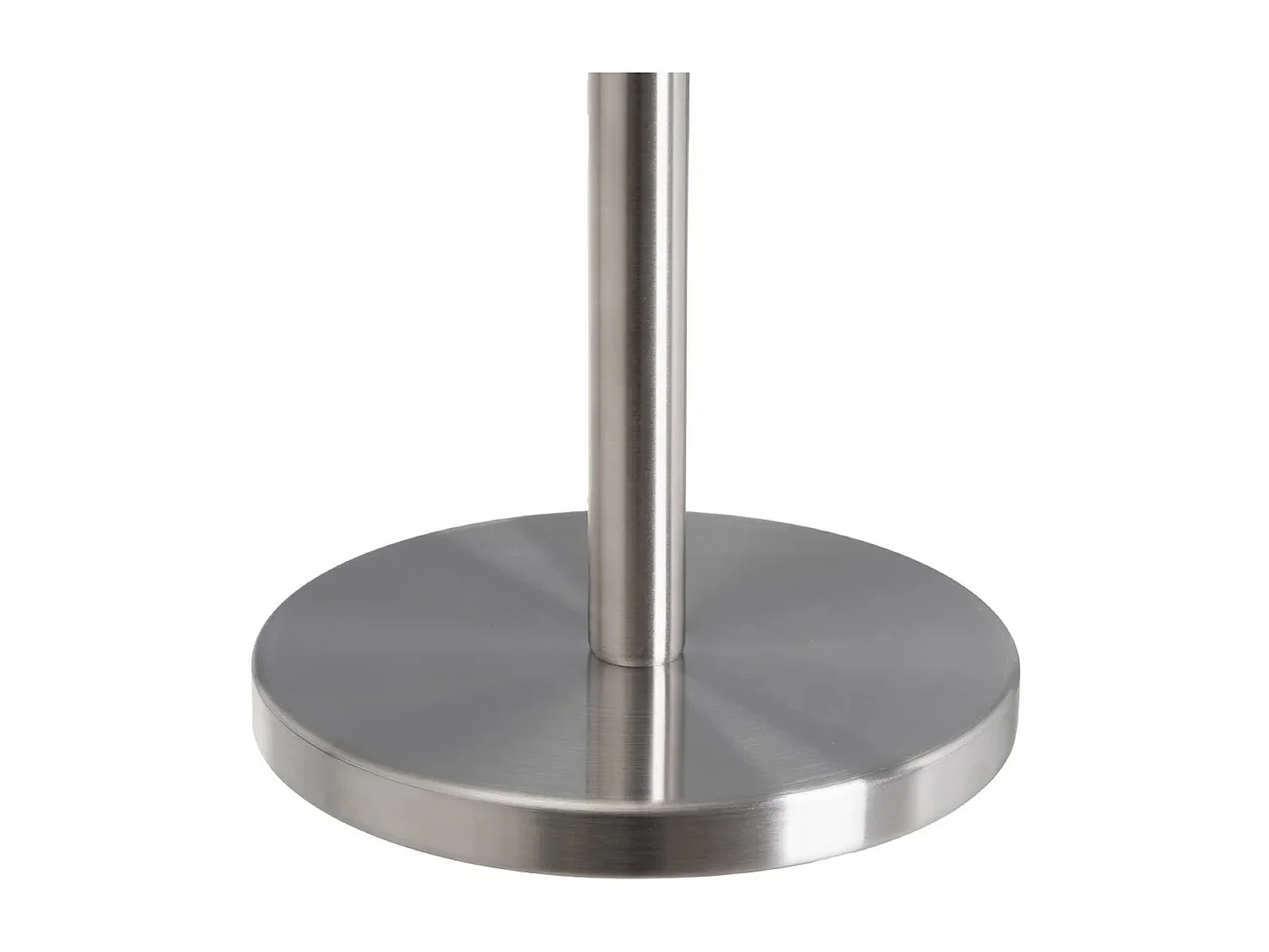 Porte-rouleau de papier toilette sur pied pour Salle de Bain en acier inoxydable - Diamétre 15 X Hauteur 33 cm
