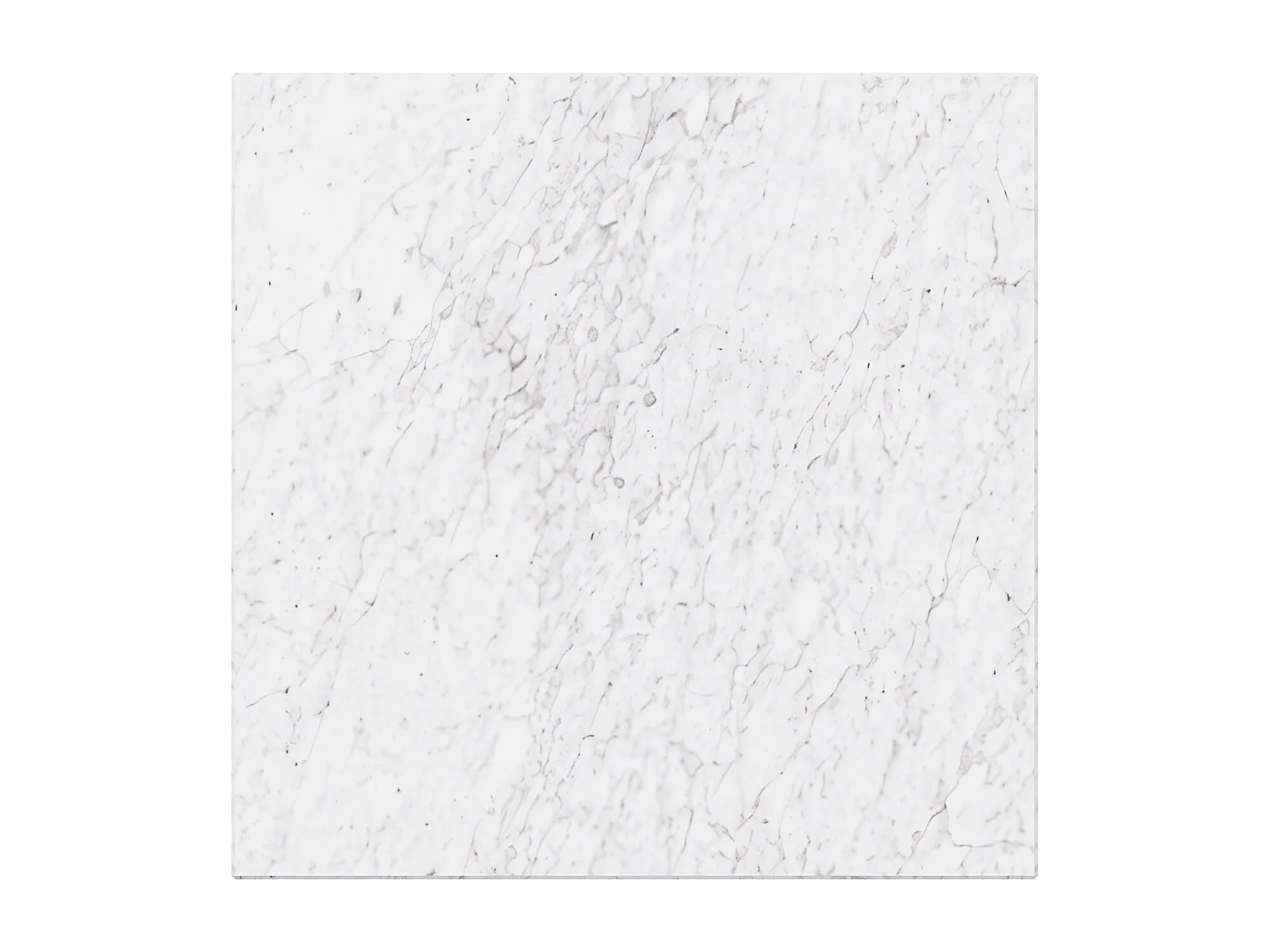 Beistelltisch aus Marmor – weiß – Pelican