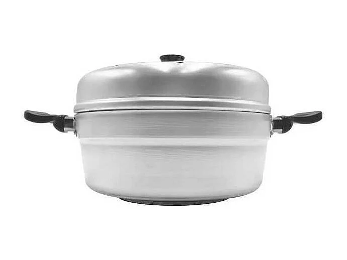 Fornetto Family Cooking 26 cm aus 99% reinem Aluminium - Professionelles Kochen ohne Ofen, kompatibel mit Gas, Elektro und Strahlungsheizung