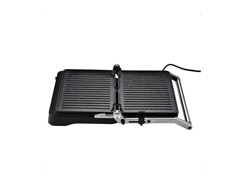 Grill Elétrico para Carne LITTLE BALANCE 8734 - 2000W, 6 Posições, Placas Removíveis 29x23 cm, Revestimento MicroCerâmico