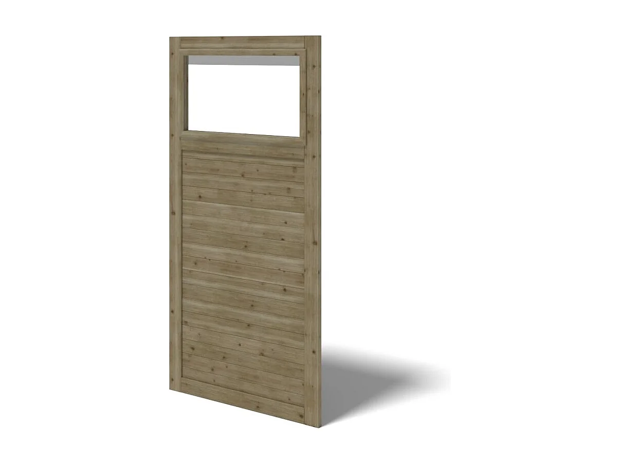 Pergola de jardin 4.04x4.04m avec panneaux - traité - ALT135 - ALTANKA