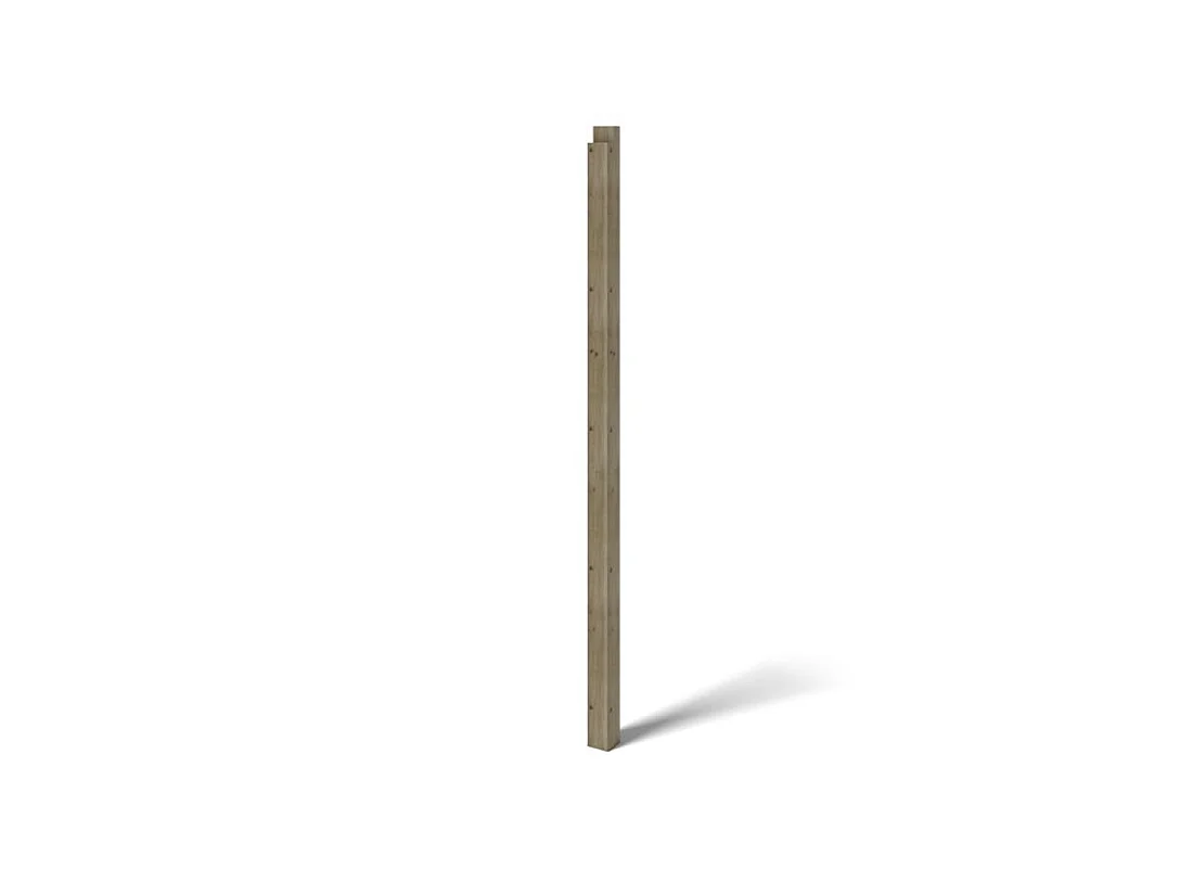 Gazebo da giardino in legno pergola 4.04x4.04 m con pannell - Impregnata - ALT135 - ALTANKA