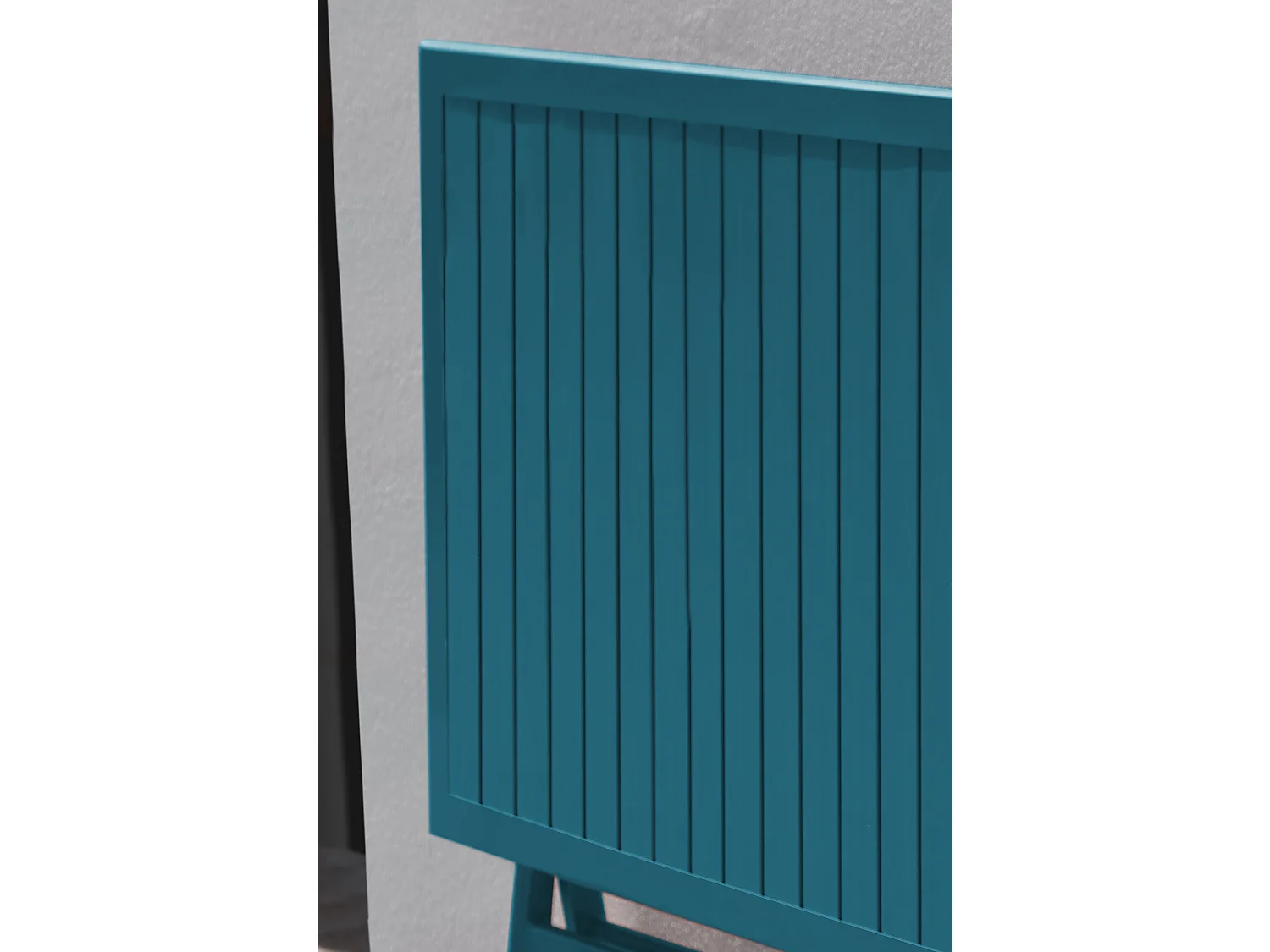 Table de Jardin Pliante "Marius" 70cm Bleu Canard