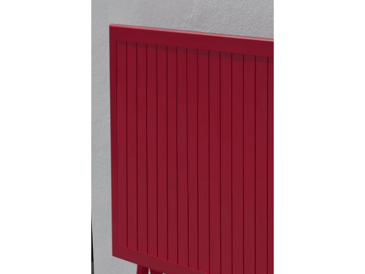 Gartenklapptisch, Aluminium, karminrot