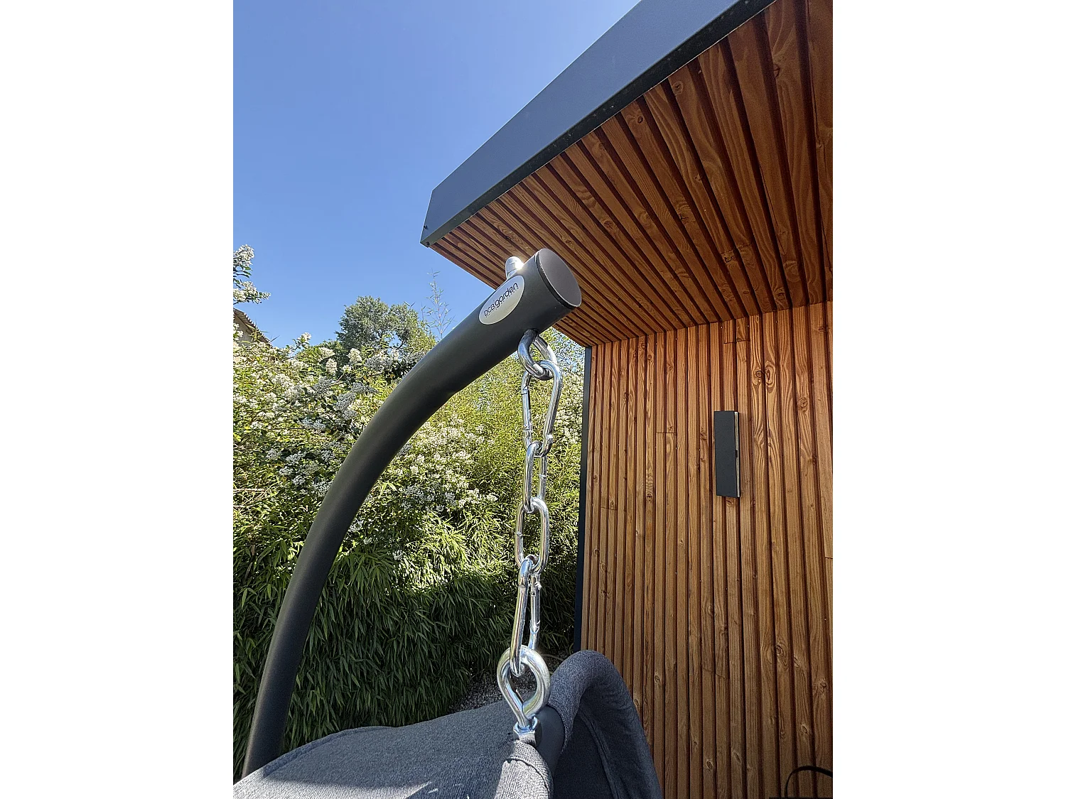 Cadeira suspensa de jardim