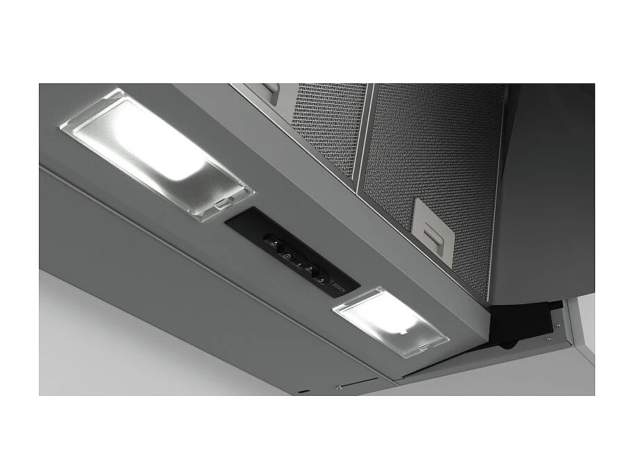 Hotte tiroir 620m³/h BOSCH 60cm, DEM66AC00