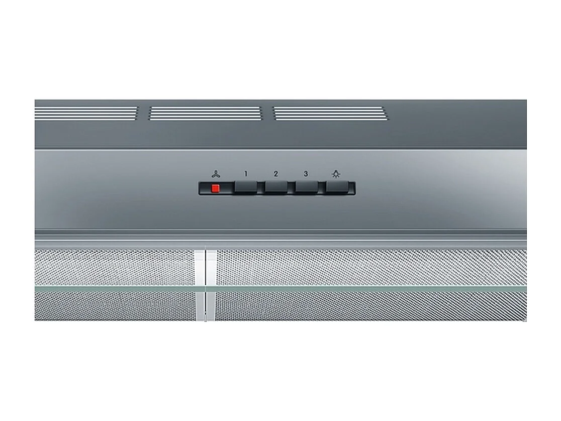 Hotte visière 350m³/h BOSCH 60cm, 1038089