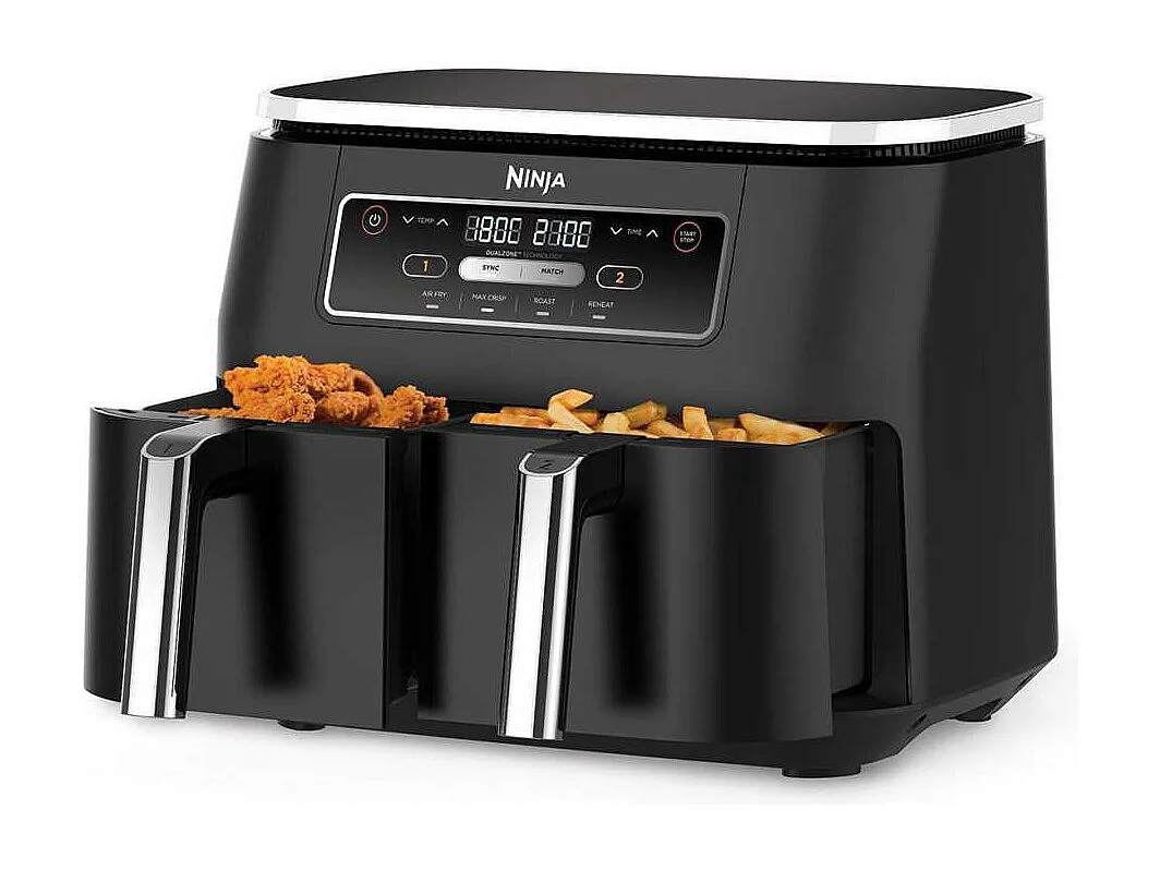 Friteuse sans huile NINJA - Foodi AF200EU - Capacité 7,6L - Double cuve - 4 programmes de cuisson - 2400W