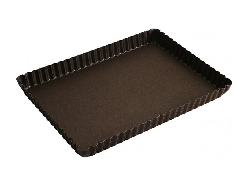 Moule à tarte rectangulaire 29  cm - Gobel - Moule patisserie antiadhérent