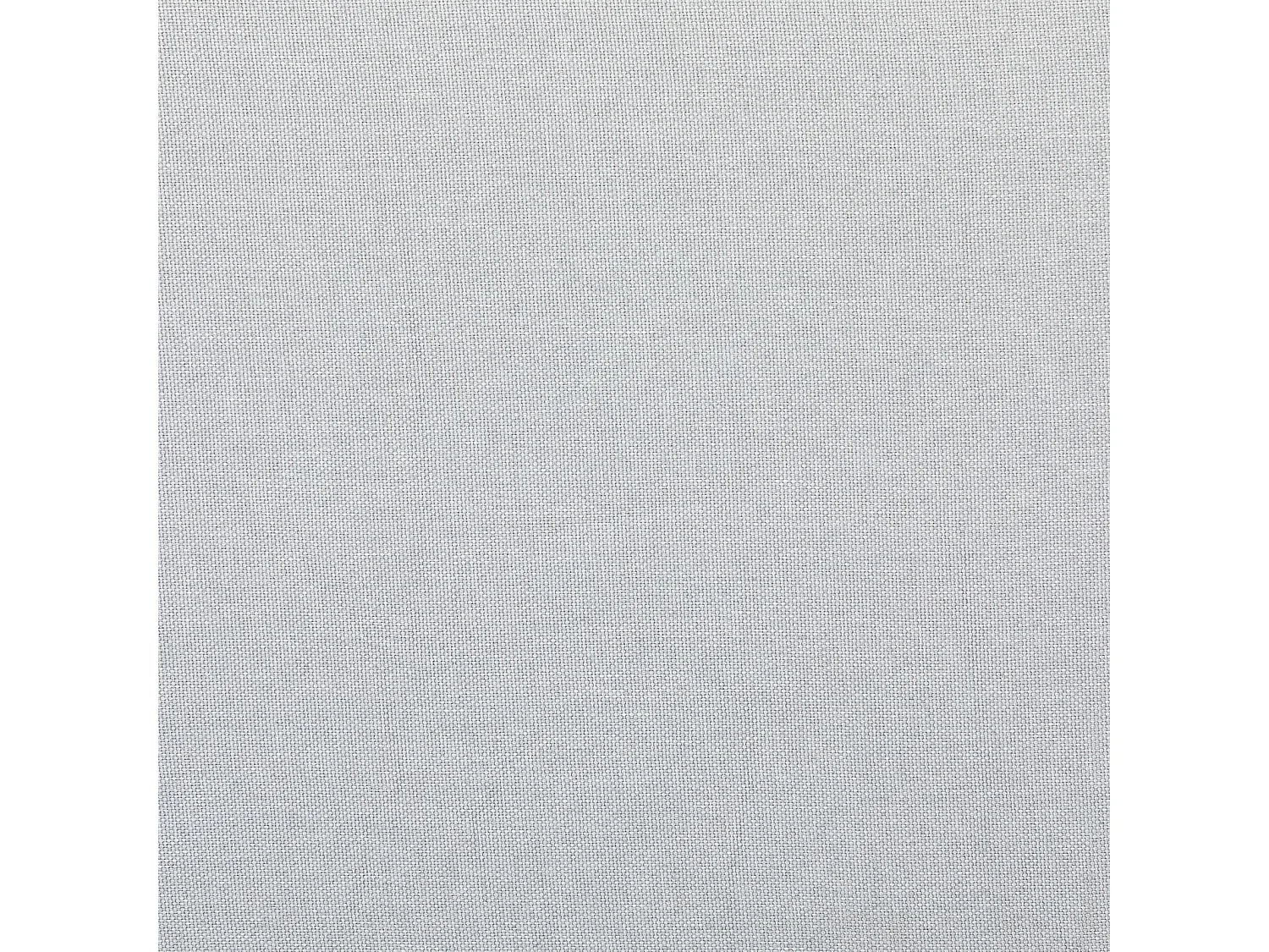 Sommier tapissier MAYA 160 x 200 cm structure en bois et revêtement en tissu gris, cadre de lit queen size avec pieds