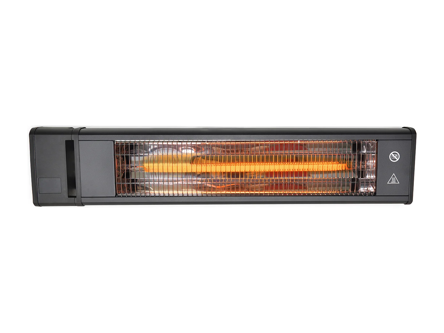 Canopia Chauffage extérieur Aluminium et Fibre de Carbone 1800 W