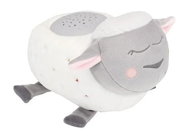 Veilleuse Mouton Peluche - Projection d'étoiles & Berceuses