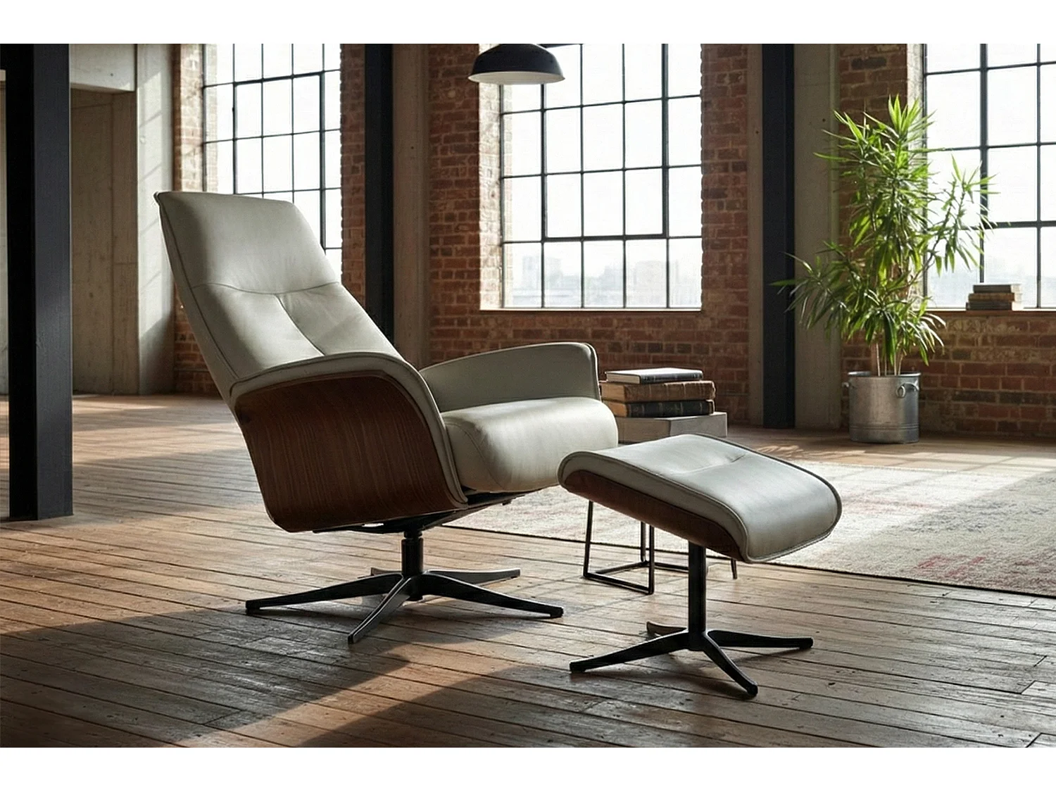 Sillones relax - Gris piel - FERREIRA