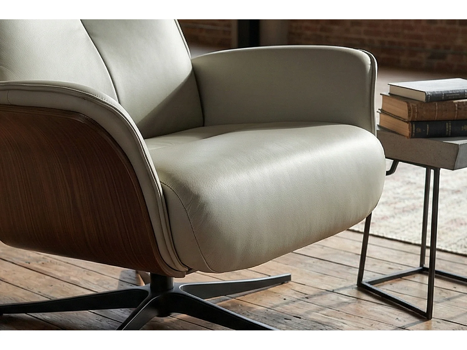 Sillones relax - Gris piel - FERREIRA