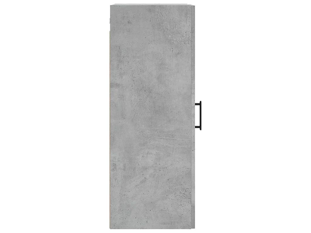 Armário de parede 34,5x34x90 cm cinzento cimento