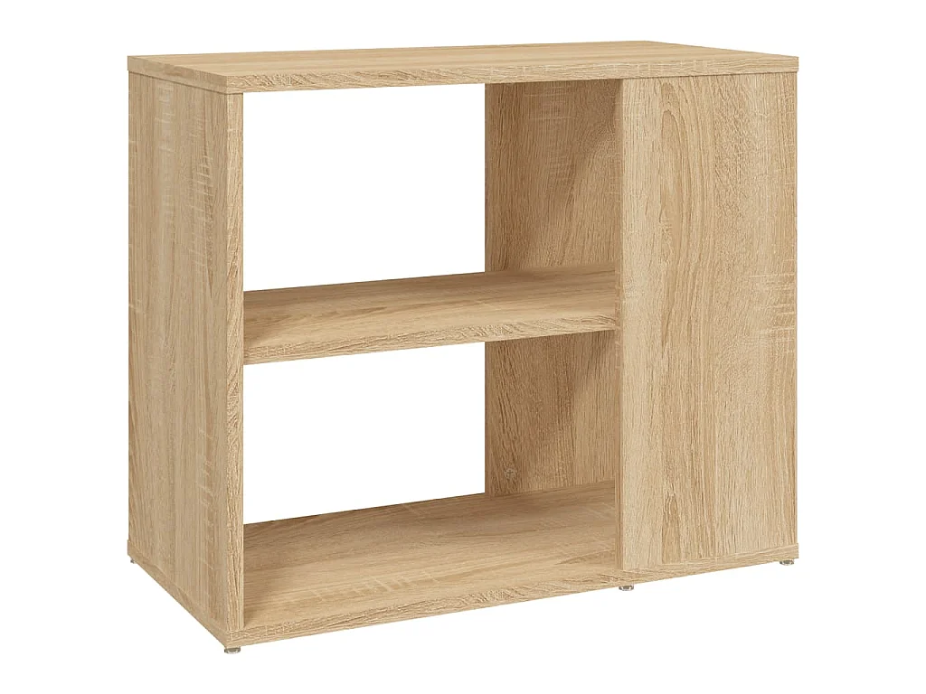 Credenza Rovere Sonoma 60x30x50 cm in Legno Multistrato