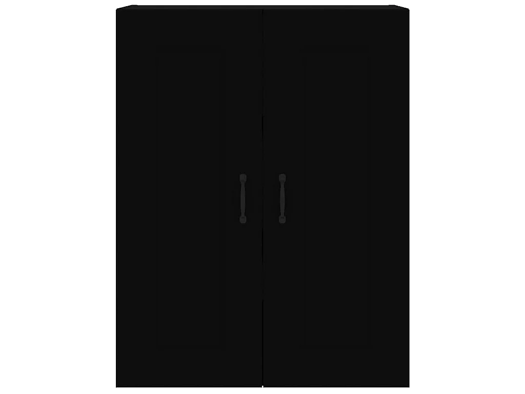 Armoire murale suspendue Noir 69,5x32,5x90 cm
