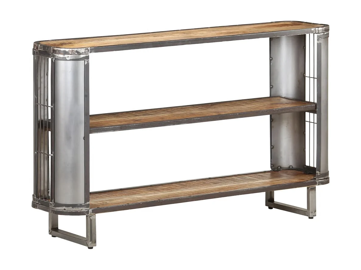 Buffet 120x30x73 cm Bois de manguier massif