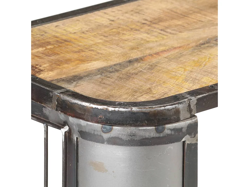 Buffet 120x30x73 cm Bois de manguier massif