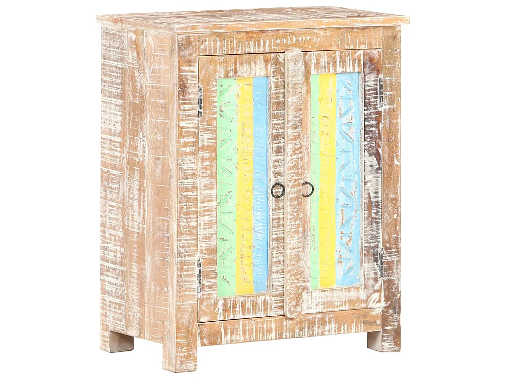 Buffet 61x35x76 cm Bois d'acacia brut