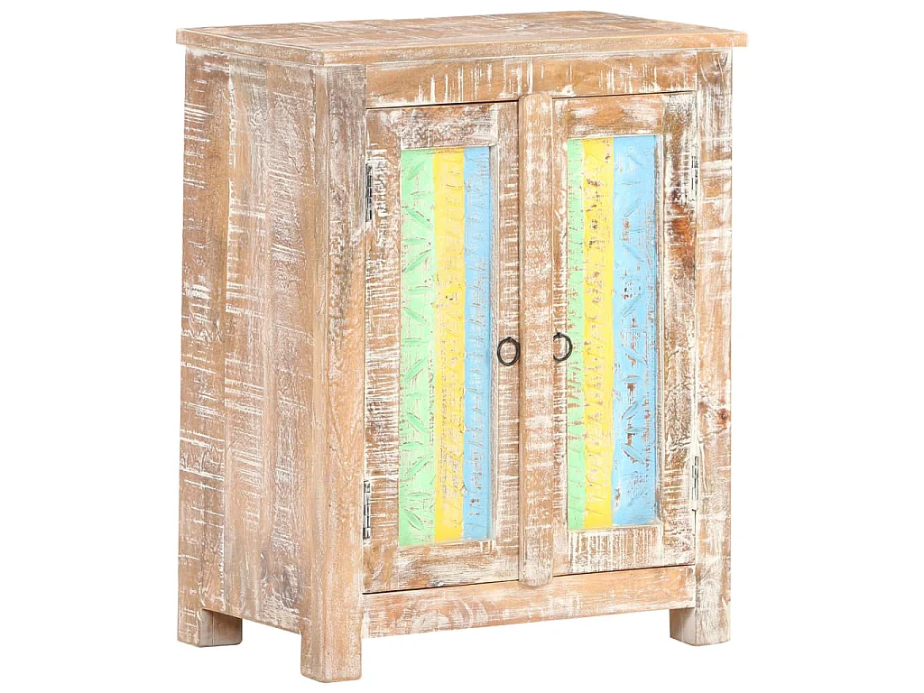 Buffet 61x35x76 cm Bois d'acacia brut