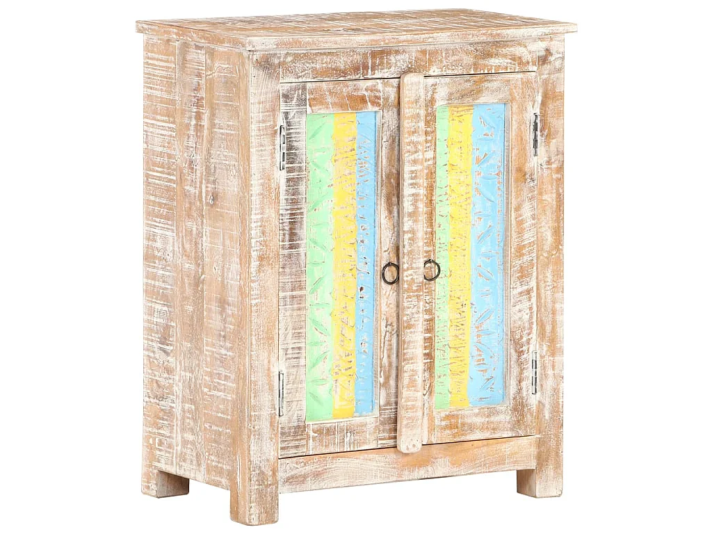 Buffet 61x35x76 cm Bois d'acacia brut