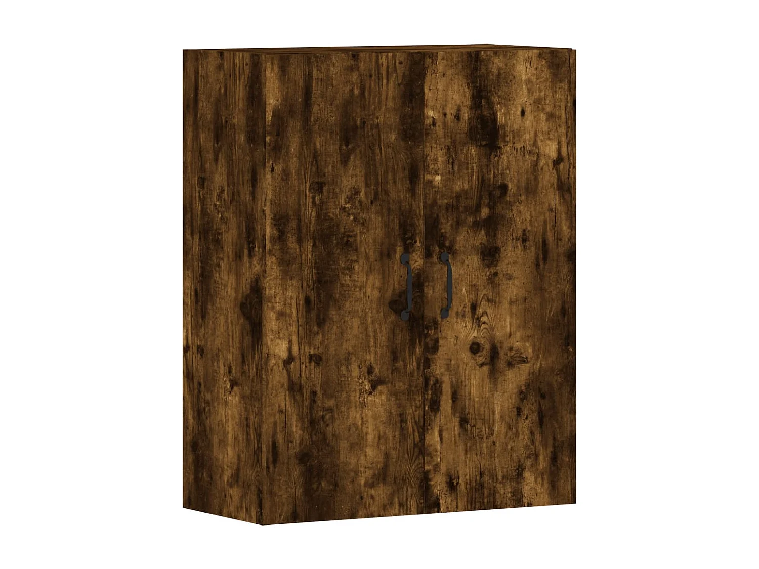 Wandschränke 2 Stk. Räuchereiche Holzwerkstoff