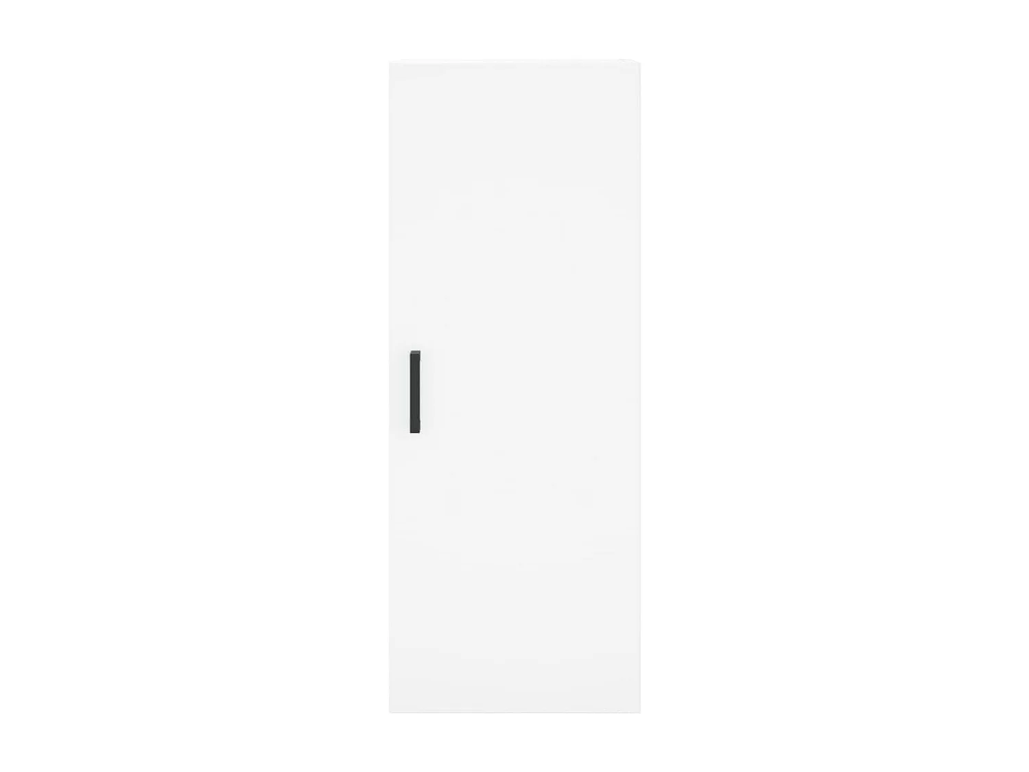 Highboard Weiß 34,5x34x180 cm Holzwerkstoff