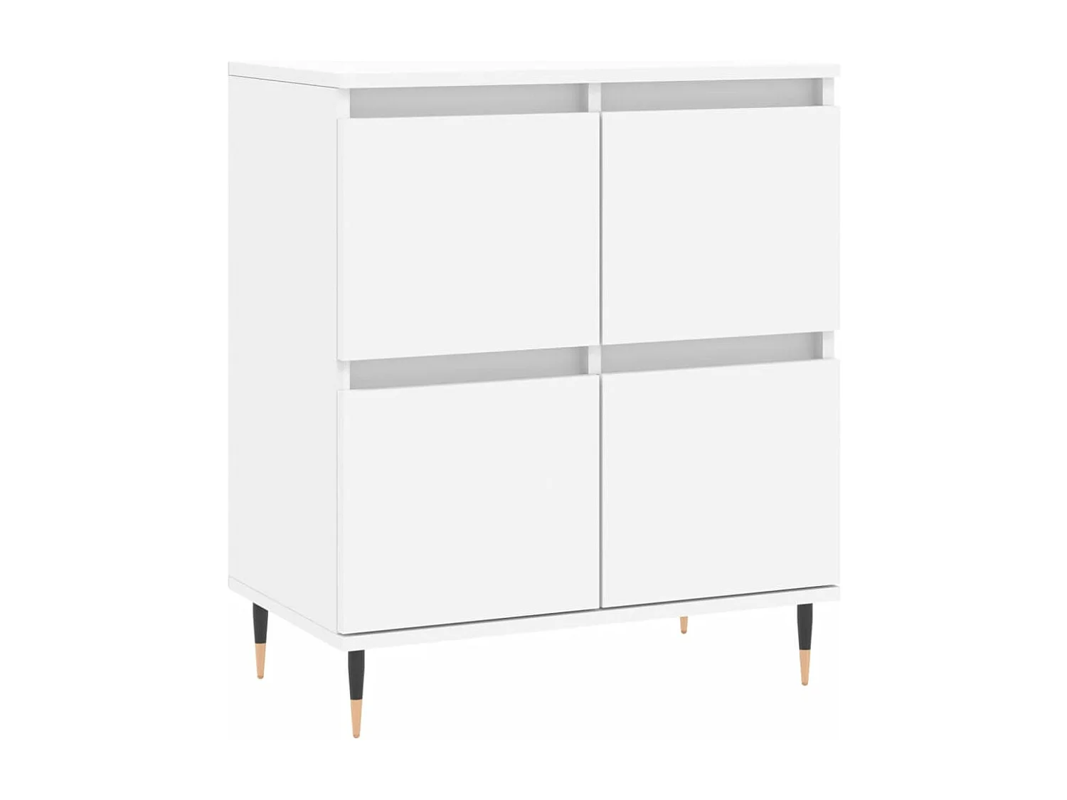 Buffet Blanc 60x35x70 cm Bois d'ingénierie