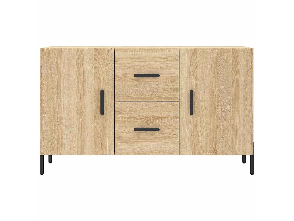 Aparador de madera de ingeniería roble Sonoma 100x36x60 cm