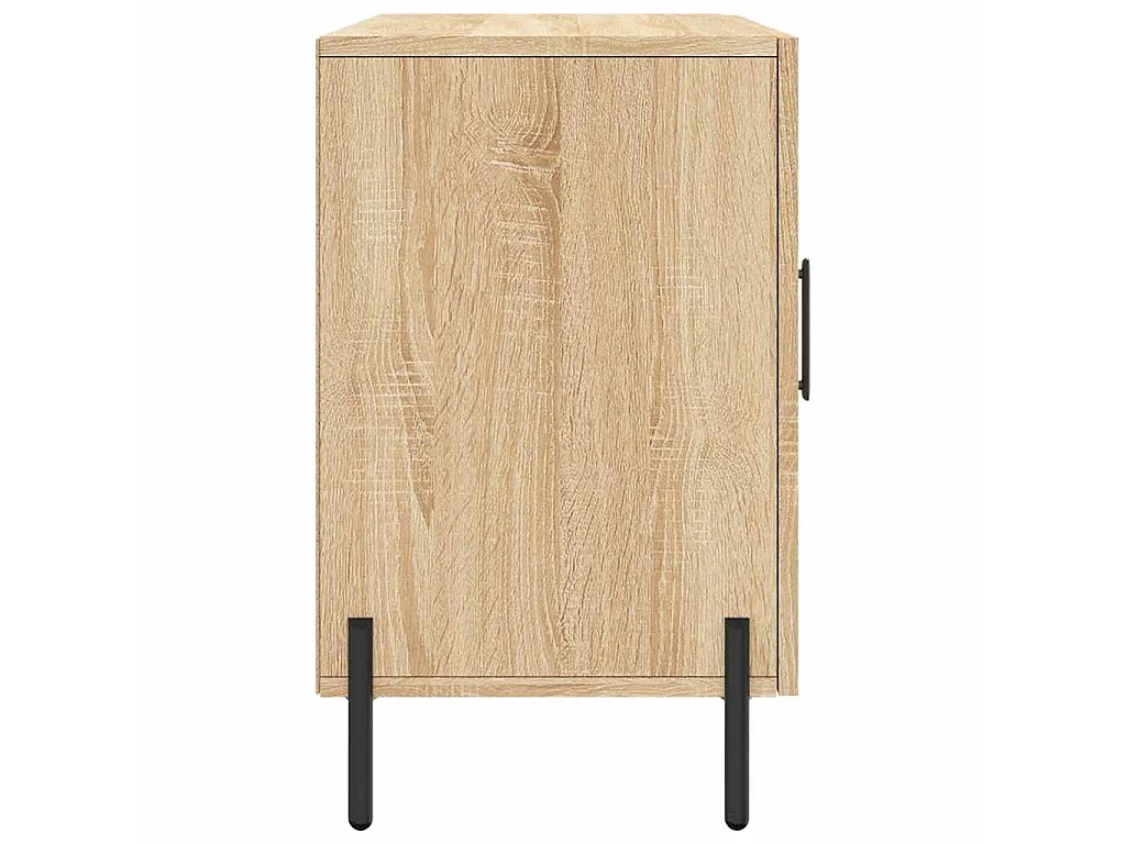 Aparador de madera de ingeniería roble Sonoma 100x36x60 cm