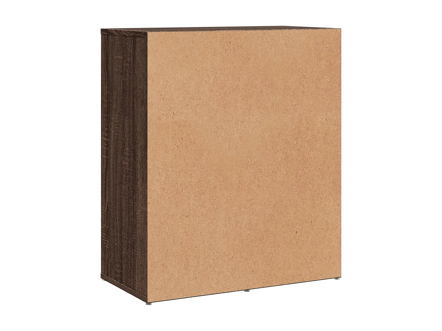 Credenza Rovere Marrone 60x31x70 cm in Legno Multistrato