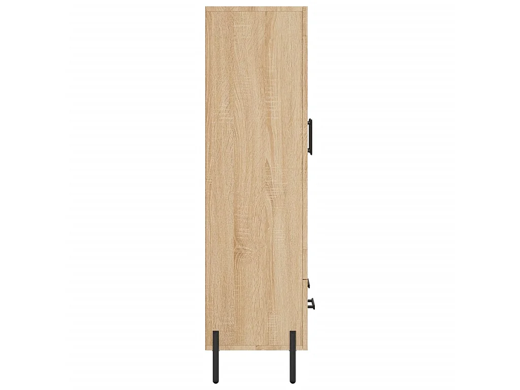 Highboard Sonoma-Eiche 69,5x31x115 cm Holzwerkstoff