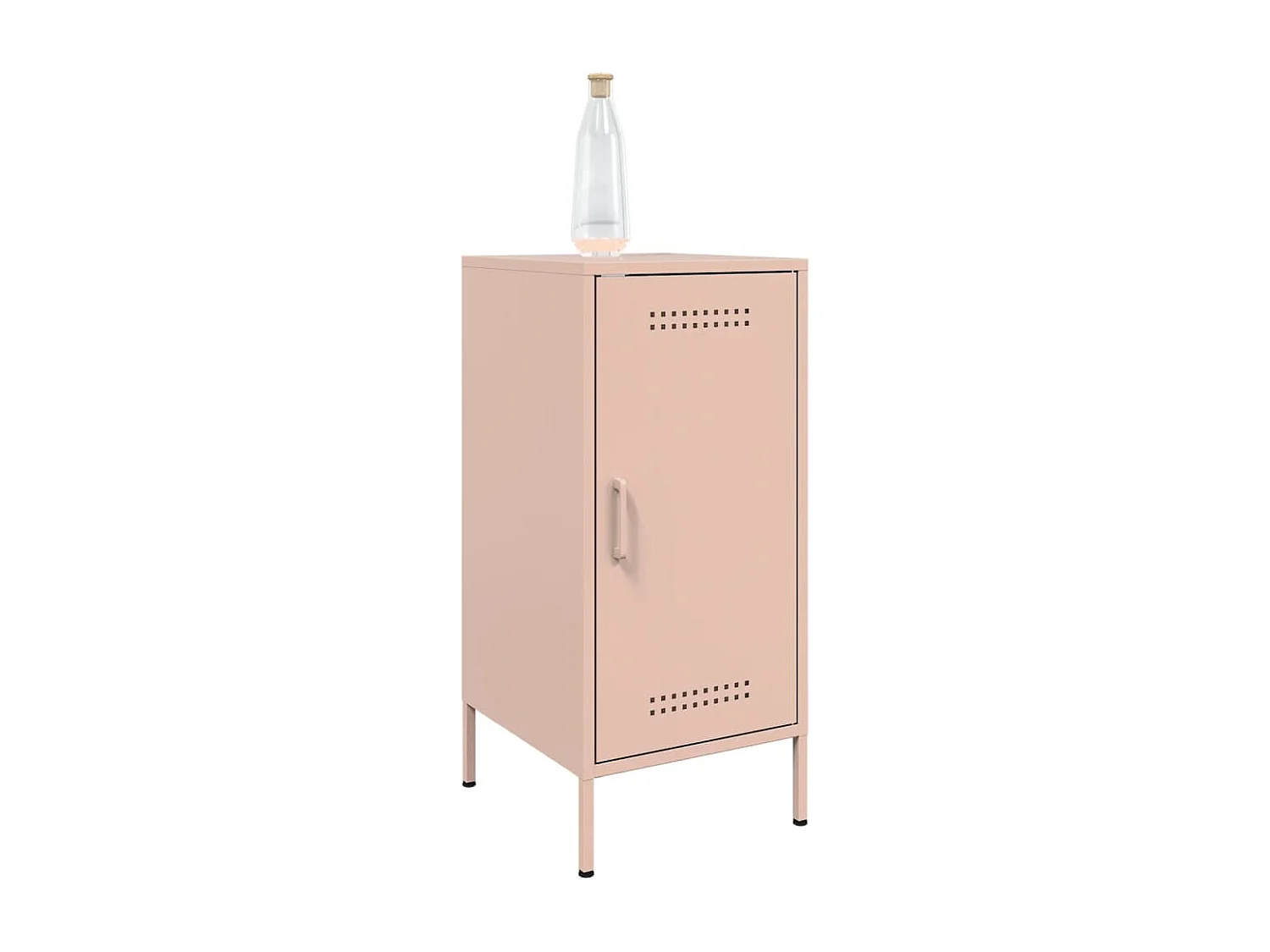 Credenza Rosa 36x39x79 cm in Acciaio
