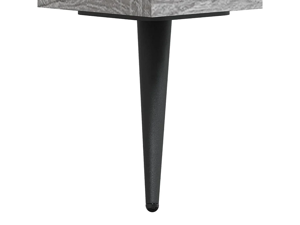 Buffet Sonoma gris 34,5x34x90 cm Bois d'ingénierie