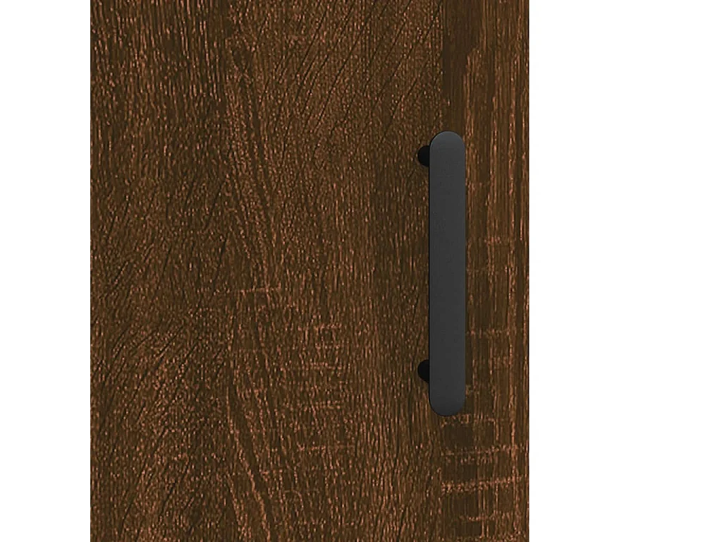 Buffet Chêne marron 34,5x34x90 cm Bois d'ingénierie