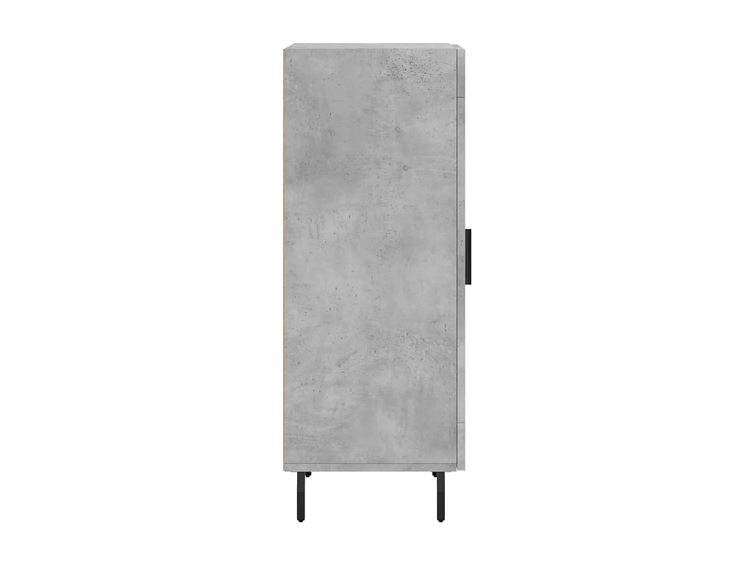 Buffet Gris béton 34,5x34x90 cm Bois d'ingénierie